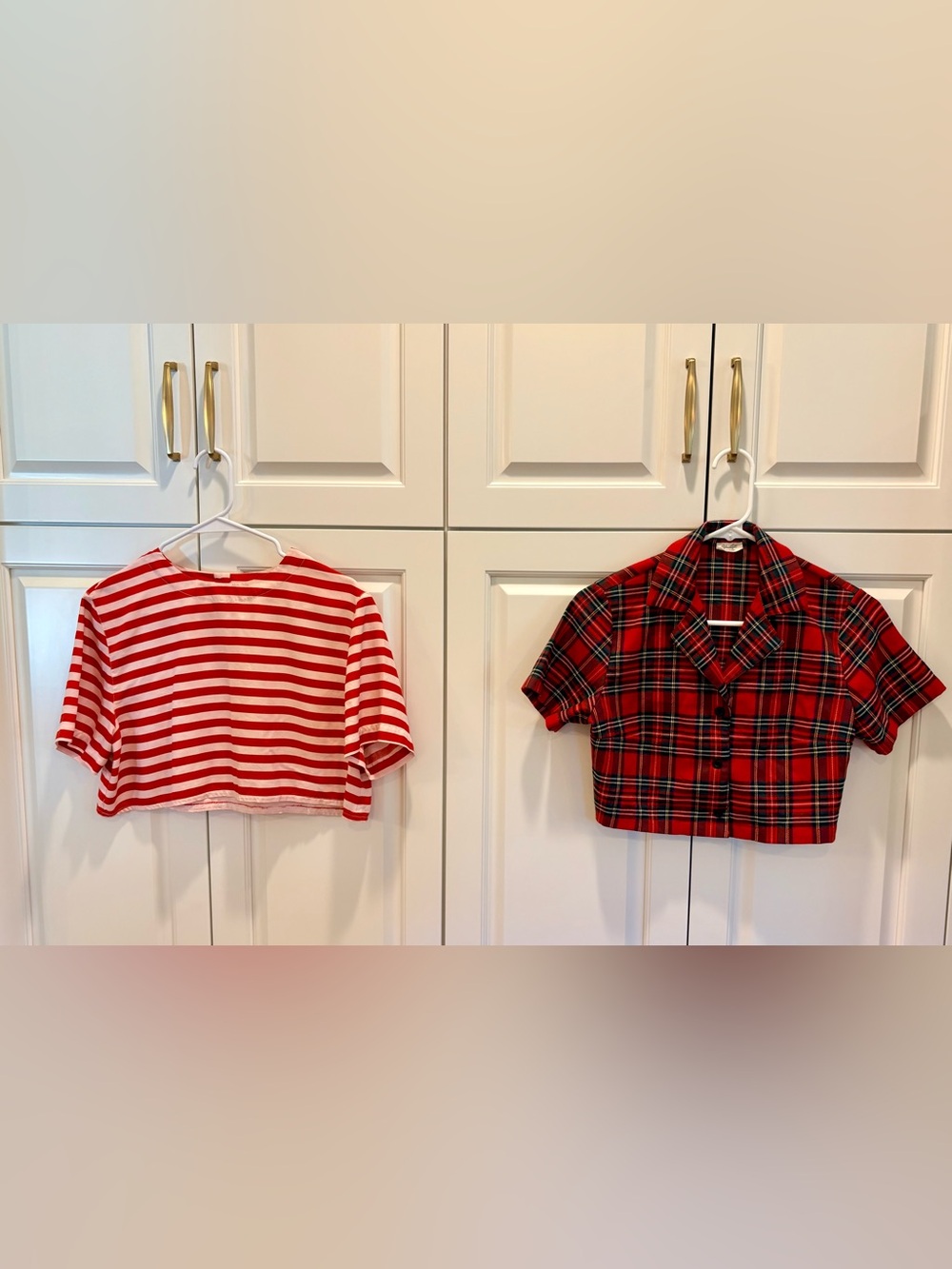 Vintage Cropped Tops